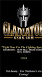 Mobile Screenshot of gladiatorgear.com